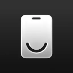 Badgey app icon, dark